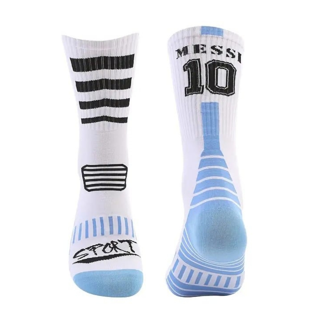 Lionel Messi 🔥 Socks #10 Fits Size 6-12 Soccer 🔥 Inter Miami MLS Argentina